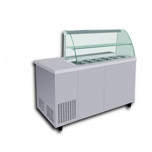 ΨΥΓΕΙΟ ΒΙΤΡΙΝΑ ΣΑΛΑΤΩΝ 134X70X130cm RBU-3 ΕΠΑΓΓΕΛΜΑΤΙΚΑ ΨΥΓΕΙΑ