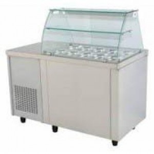 ΨΥΓΕΙΟ ΒΙΤΡΙΝΑ ΣΑΛΑΤΩΝ 134X70X130cm RBU-3 ΕΠΑΓΓΕΛΜΑΤΙΚΑ ΨΥΓΕΙΑ